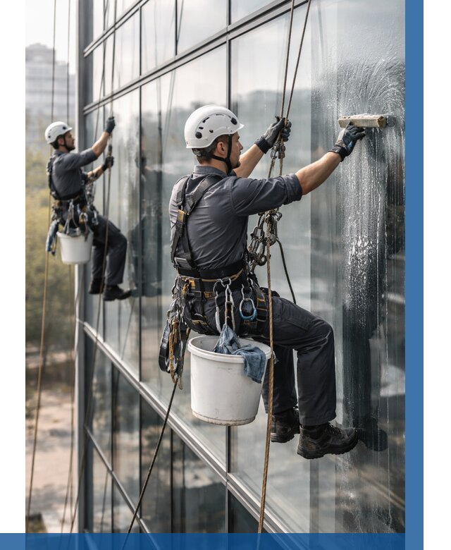 Мойка сплошного остекления в Печоре, заказать от 305 р.| ВЫСОТНИК-Пчр