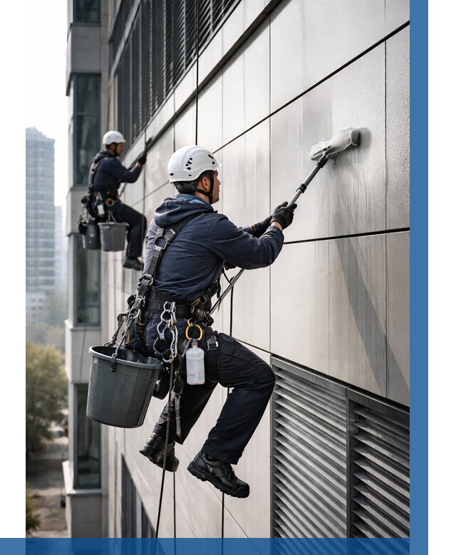 Мойка вентилируемого фасада в Печоре от 255 р. | ВЫСОТНИК-Пчр