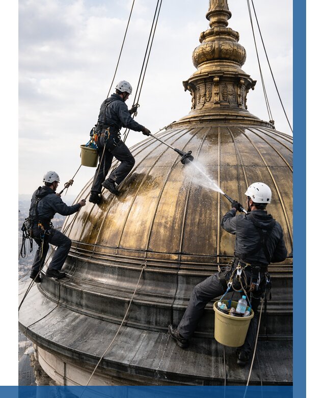 Мойка куполов и шпилей в Печоре от 8146 р. - заказать | ВЫСОТНИК-Пчр