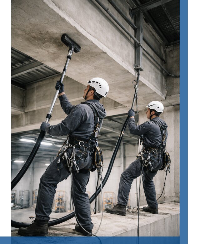 Обеспыливание потолочных конструкций в Печоре от 255 р. |ВЫСОТНИК-Пчр