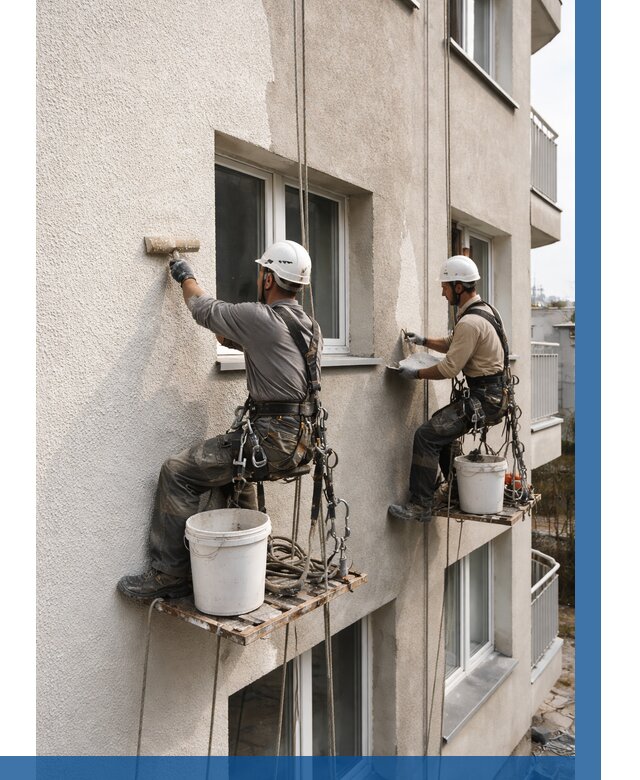 Нанесение короеда на фасад в Печоре от 458 р. | ВЫСОТНИК-Пчр