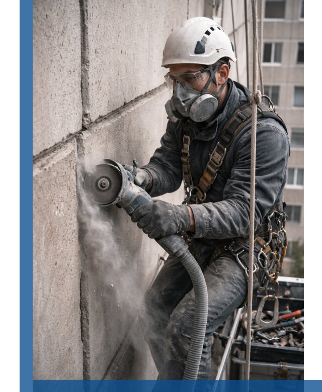 Штробление межпанельных швов в Печоре качественно и быстро