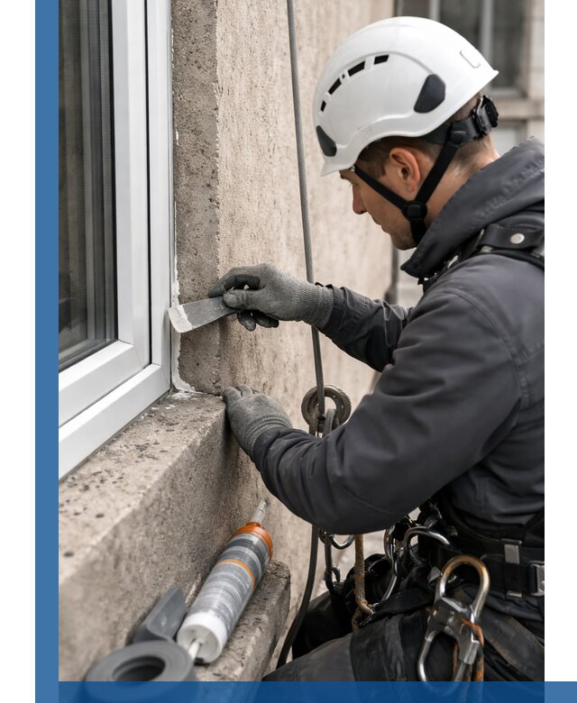 Герметизация монтажных швов окон в Печоре с гарантией качества