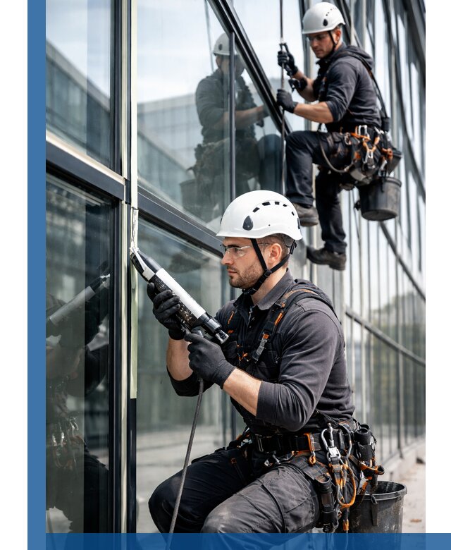 Герметизация витражных швов в Печоре для зданий и фасадов