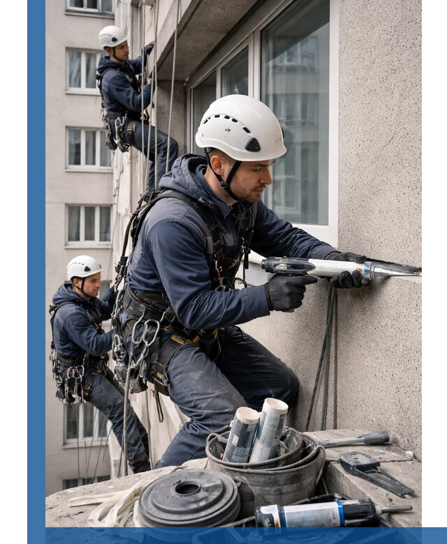 Герметизация швов лоджии в Печоре профессионально и надежно