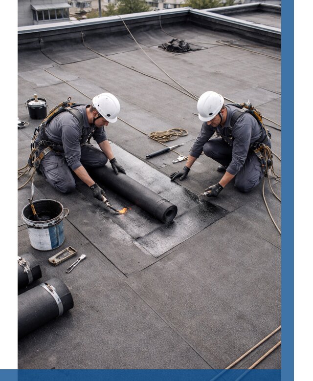 Ремонт мягкой кровли под ключ в Печоре от 713 р. | ВЫСОТНИК-Пчр