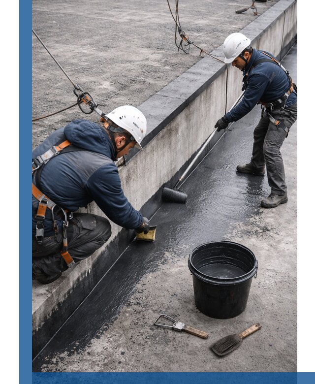 Гидроизоляция кровли жидкой резиной профессионально в Печоре