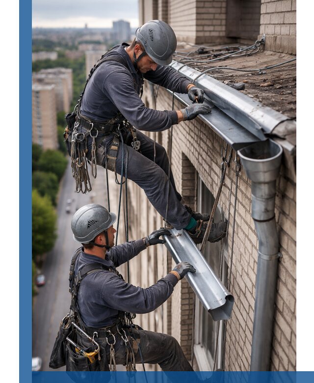 Ремонт водосточных желобов в Печоре, быстро и качественно