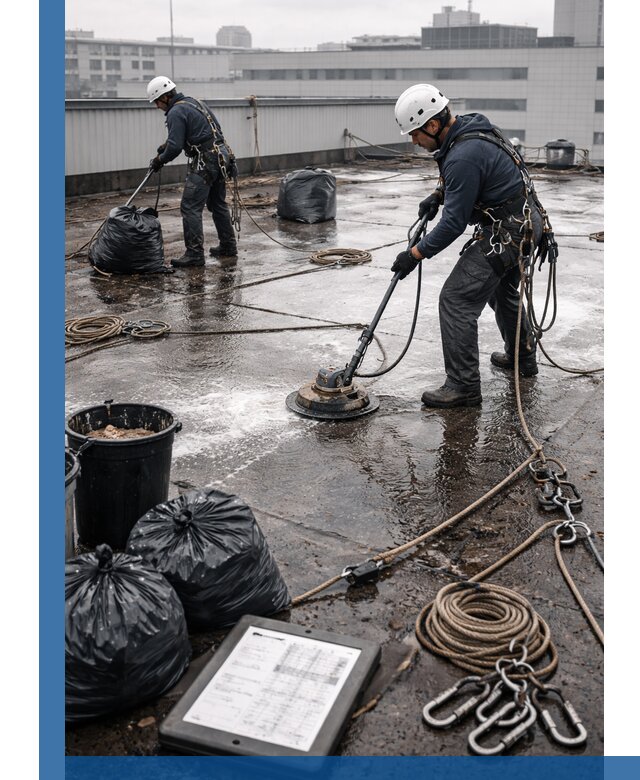 Плановая очистка кровли по графику в Печоре для безопасности