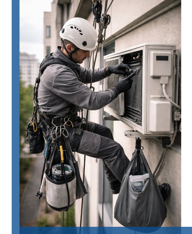 Обслуживание внешнего блока кондиционера в Печоре профессионально