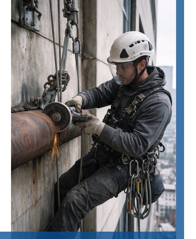 Резка металла на высоте в Печоре по цене от 4582 р. | ВЫСОТНИК-Пчр