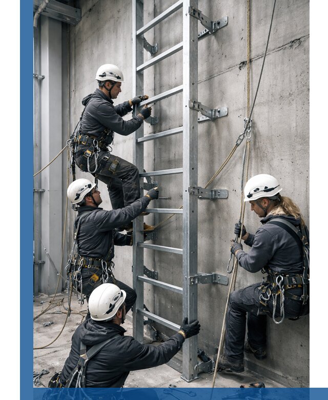 Монтаж металлических лестниц в Печоре под ключ со гарантией