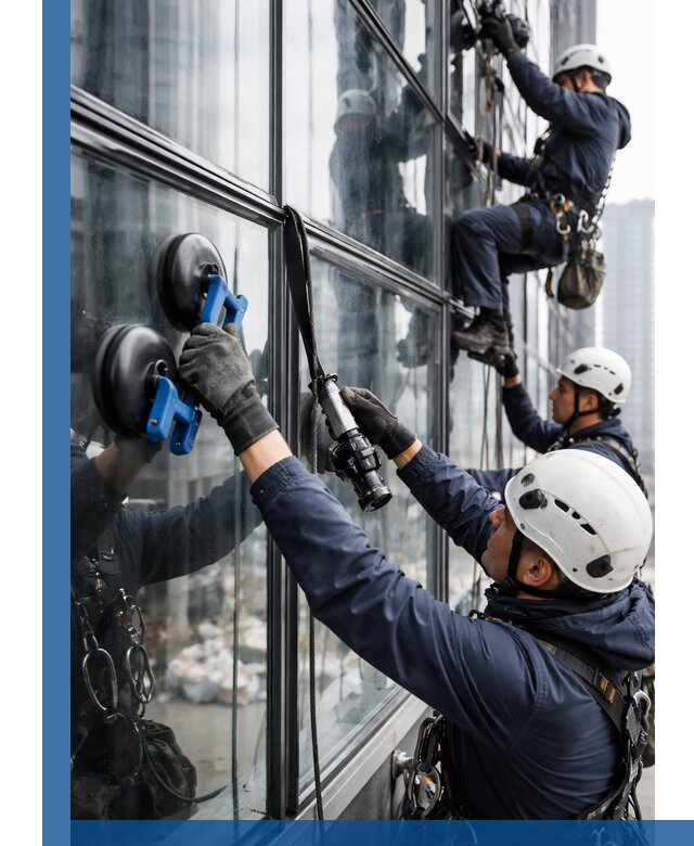 Радиусное остекление фасадов под ключ в Печоре с гарантиями