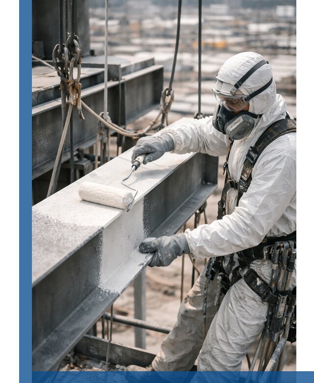 Профессиональная огнезащитная обработка металлоконструкций в Печоре