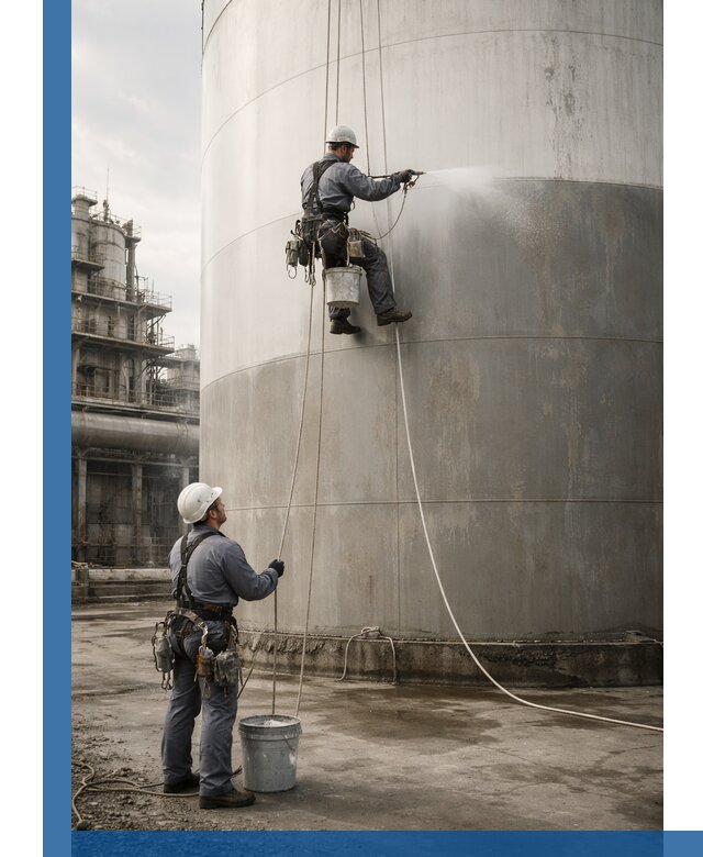 Покраска стальных резервуаров и емкостей в Печоре профессионально