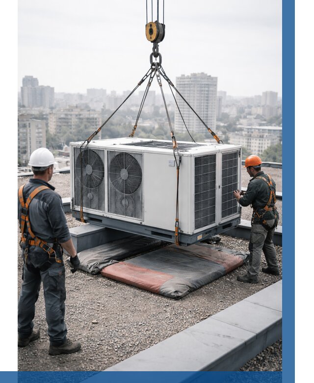 Подъем груза на крышу в Печоре от 5091 р. | ВЫСОТНИК-Пчр заказать