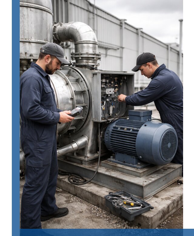Техническое обслуживание промышленного оборудования в Печоре