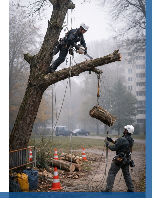 Удаление аварийных деревьев в Печоре от 15273 р. | ВЫСОТНИК-Пчр