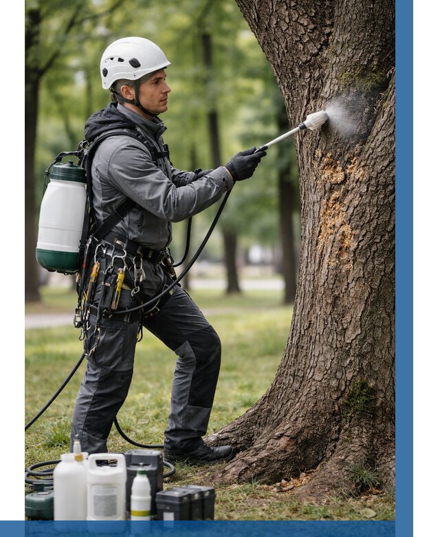 Обработка деревьев от вредителей в Печоре от 4582 р. | ВЫСОТНИК-Пчр