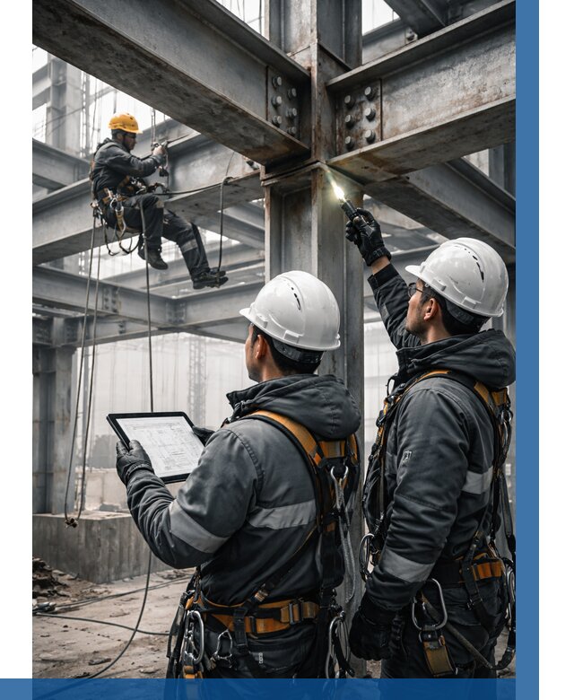 Обследование металлоконструкций в Печоре от 5600 р. | ВЫСОТНИК-Пчр